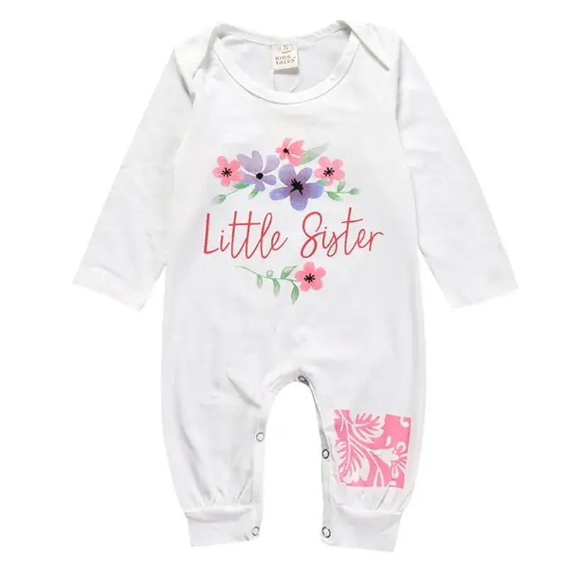 Pink Cactus Print Hooded Baby Suit for Girls - Image 3