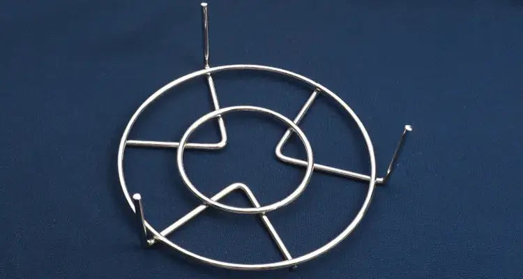 Stainless Steel Steaming Rack for Rice, Veggies, Heat Insulation Pad - Image 4