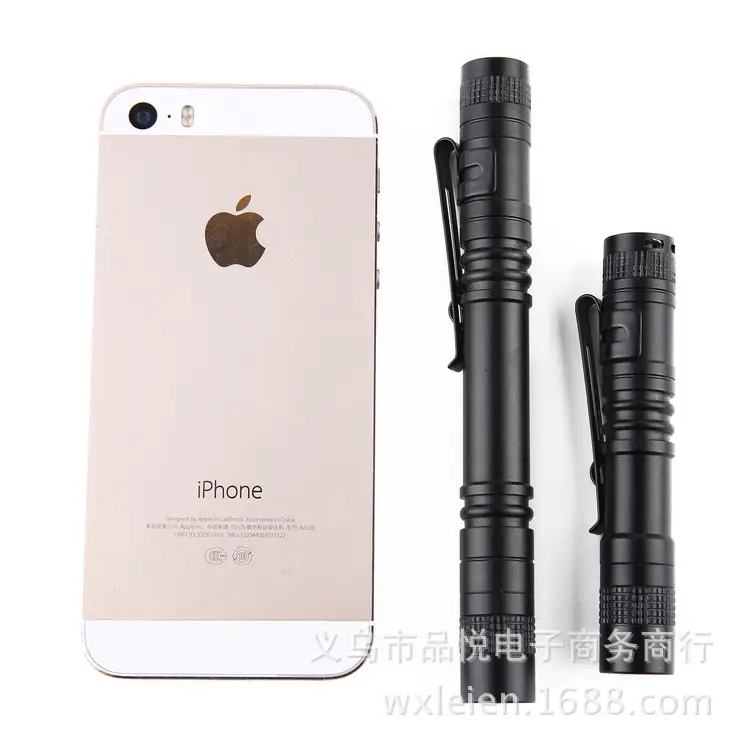 Mini Flashlight 3W Pen Shaped Hand Held - Image 2