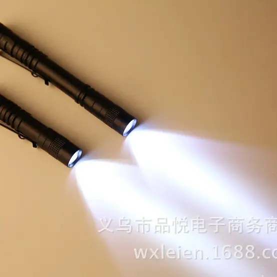 Mini Flashlight 3W Pen Shaped Hand Held - Image 3