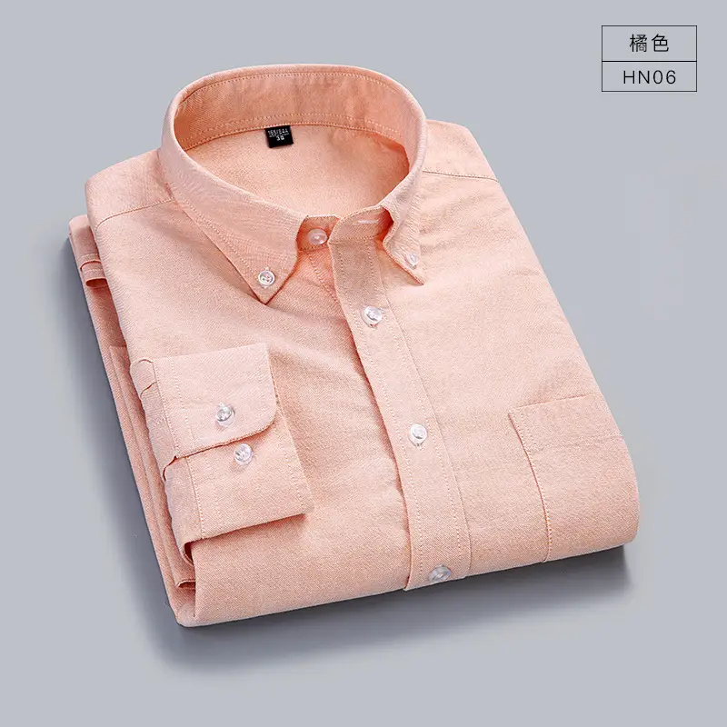Pure White Unstitched Oxford Shirt Youth Casual Washed Cotton - Image 6