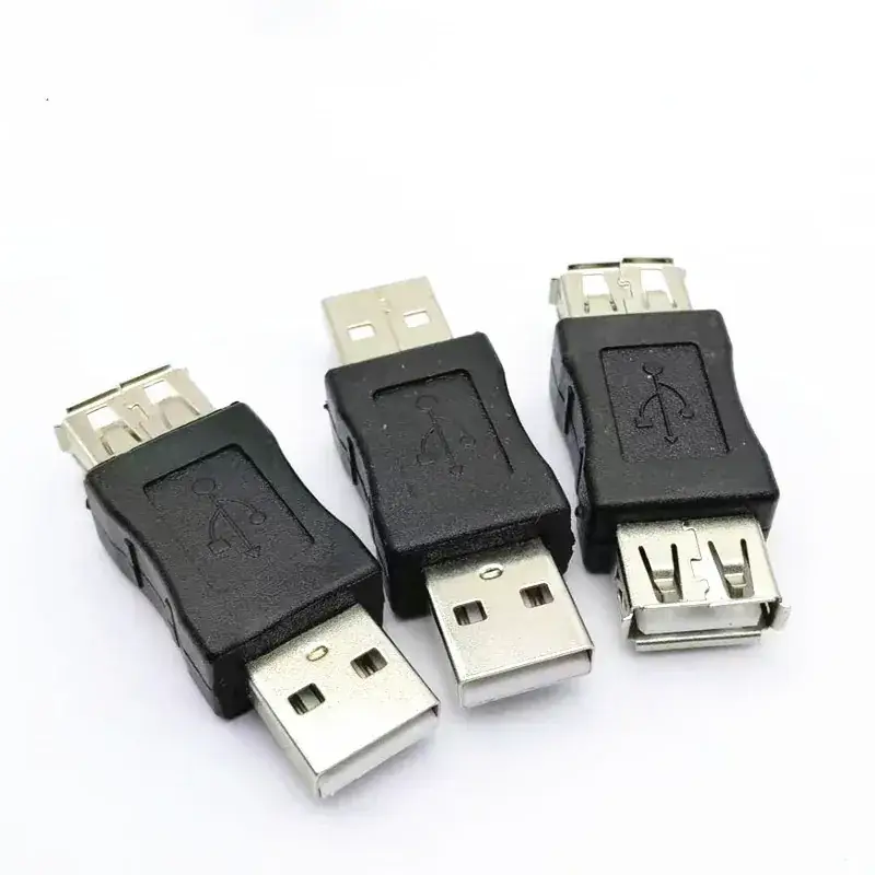 USB Female Adapter Double Head Straight Through - Image 2