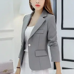 Women's Light Blue Slim Fit Jacket Suit 2025 — feature 6