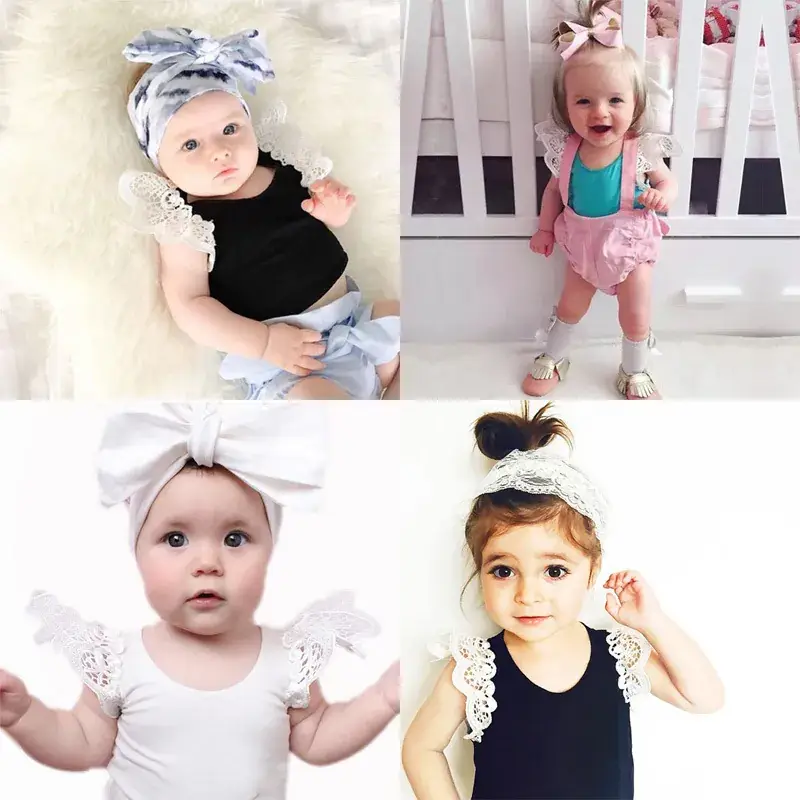Baby Angel Dress Pink Butterfly Design Summer Wear - Image 9
