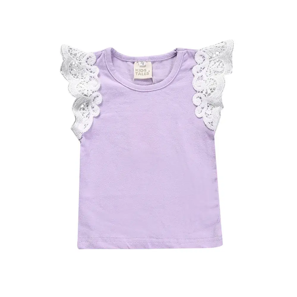 Baby Angel Dress Pink Butterfly Design Summer Wear - Image 3