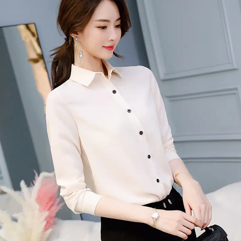 Light Blue Slim Fit Long Sleeve Button Down Shirt - Image 21