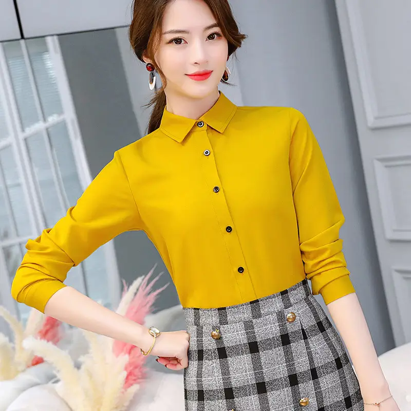 Light Blue Slim Fit Long Sleeve Button Down Shirt - Image 11