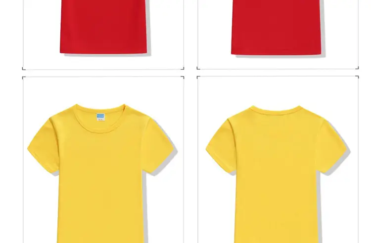 Red Cotton T-Shirt for Kids Summer Wear — feature 14