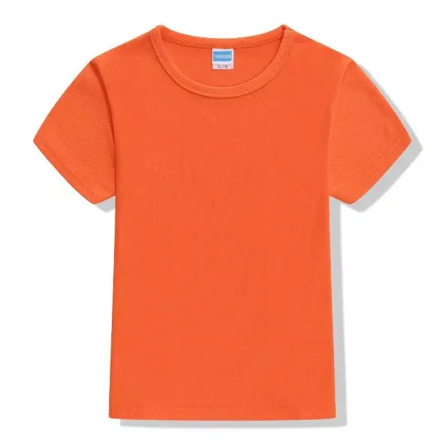 Red Cotton T-Shirt for Kids Summer Wear - Image 8