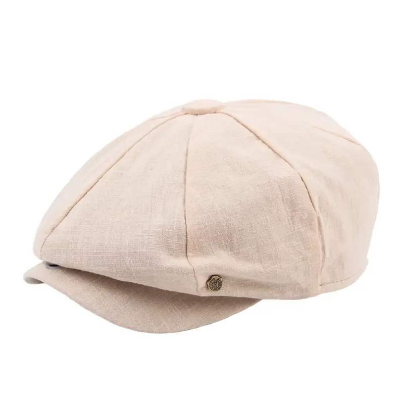 Men's Solid Color Forward Cap Sunscreen Hat - Image 5