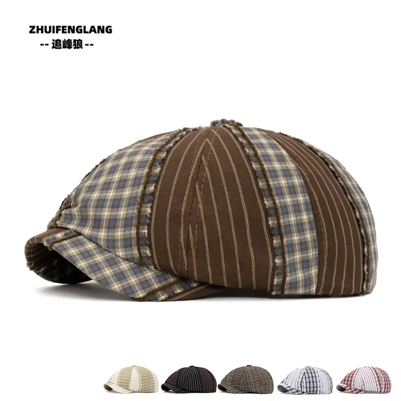 Men's Solid Color Forward Cap Sunscreen Hat — feature 105