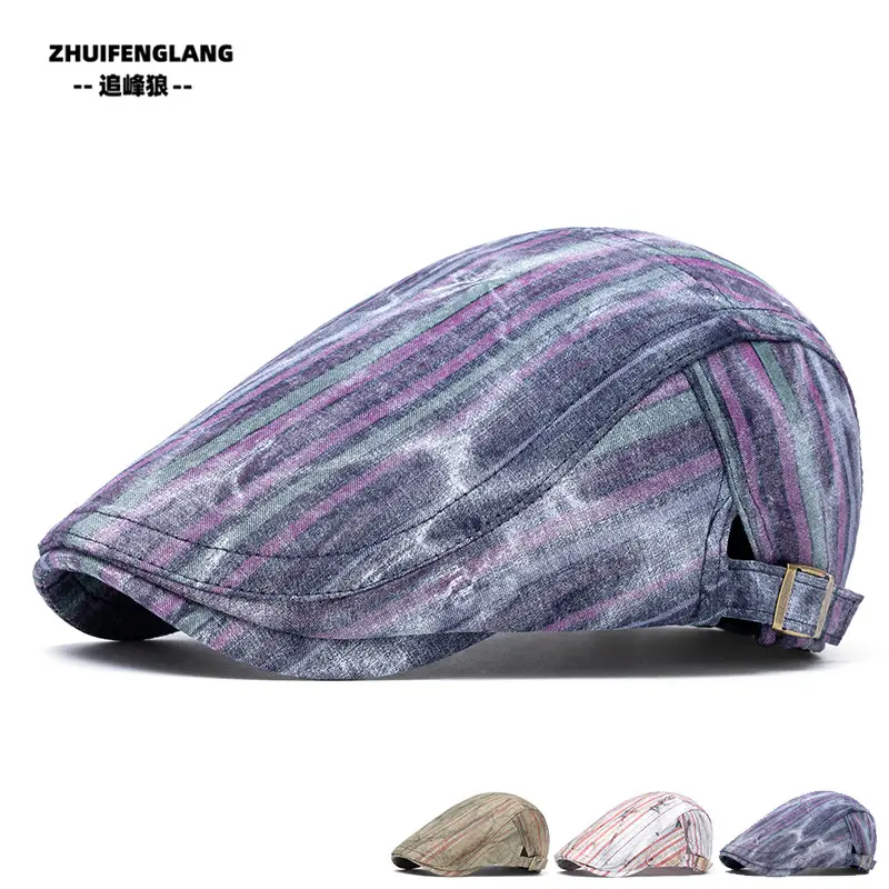 Men's Solid Color Forward Cap Sunscreen Hat — feature 149
