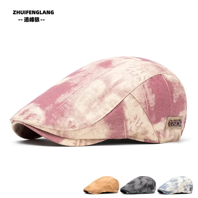 Men's Solid Color Forward Cap Sunscreen Hat — feature 165
