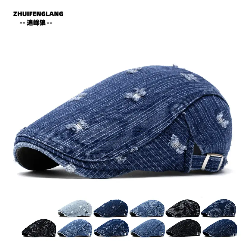 Men's Solid Color Forward Cap Sunscreen Hat — feature 191