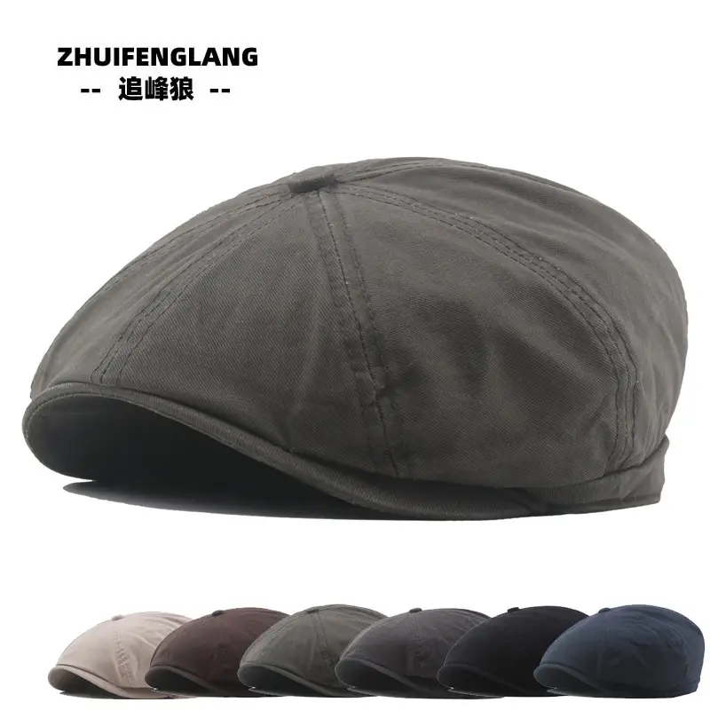 Men's Solid Color Forward Cap Sunscreen Hat — feature 213