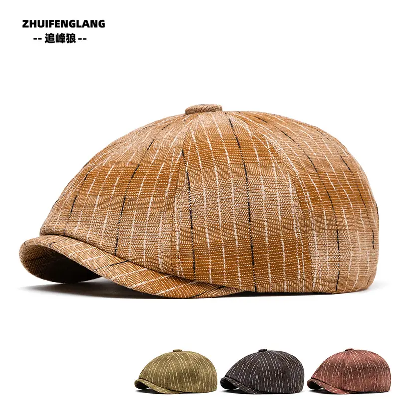 Men's Solid Color Forward Cap Sunscreen Hat — feature 215