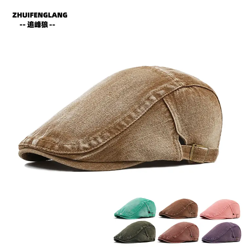 Men's Solid Color Forward Cap Sunscreen Hat — feature 221