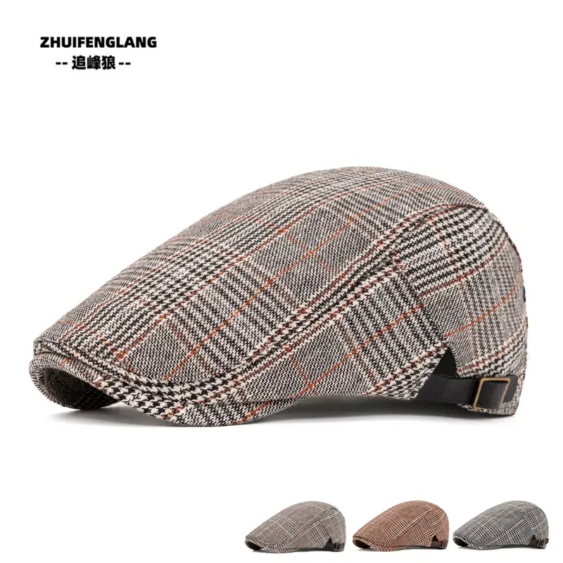 Men's Solid Color Forward Cap Sunscreen Hat — feature 265