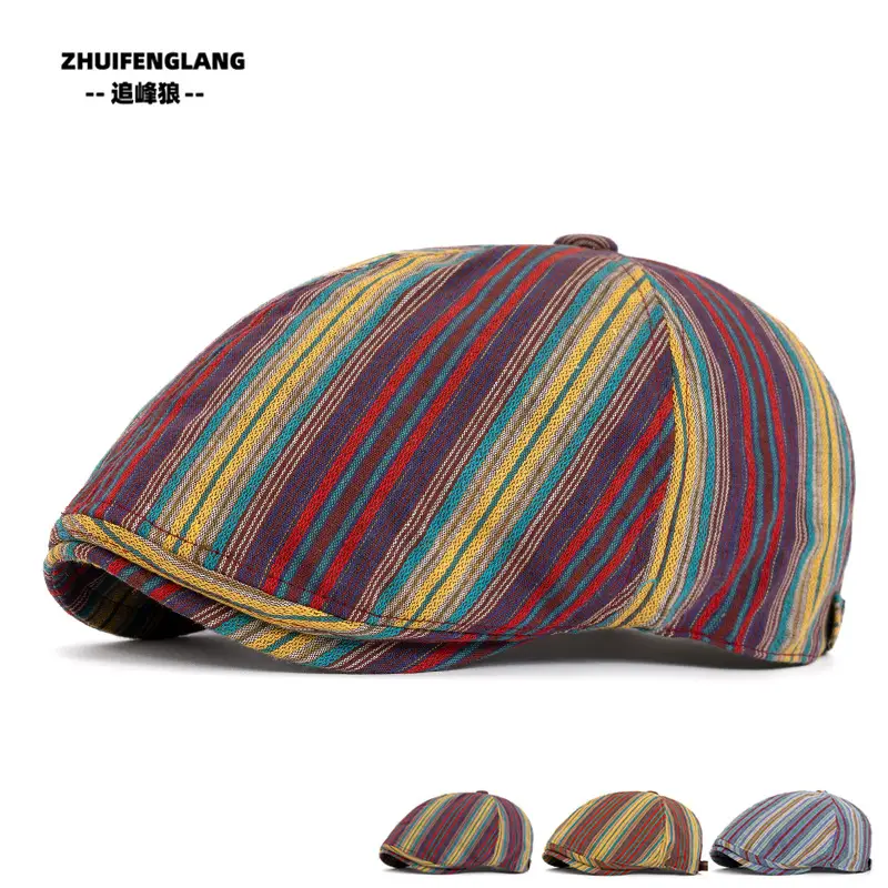 Men's Solid Color Forward Cap Sunscreen Hat — feature 287