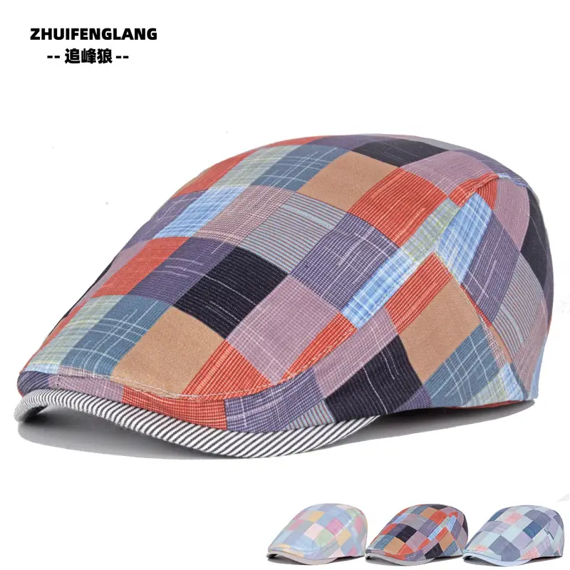 Men's Solid Color Forward Cap Sunscreen Hat — feature 295