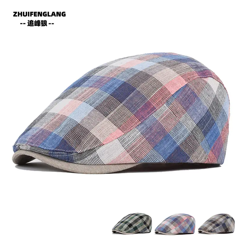 Men's Solid Color Forward Cap Sunscreen Hat — feature 299