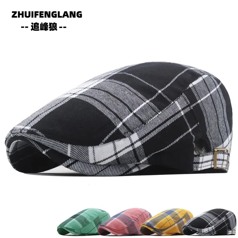 Men's Solid Color Forward Cap Sunscreen Hat — feature 305