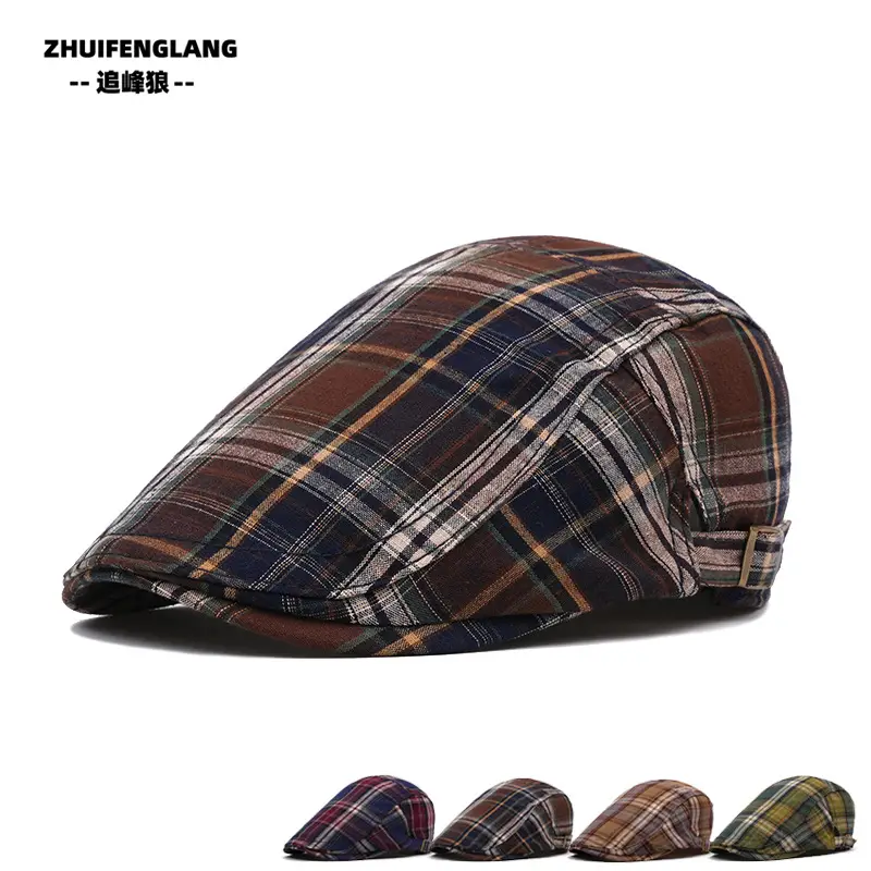 Men's Solid Color Forward Cap Sunscreen Hat — feature 311