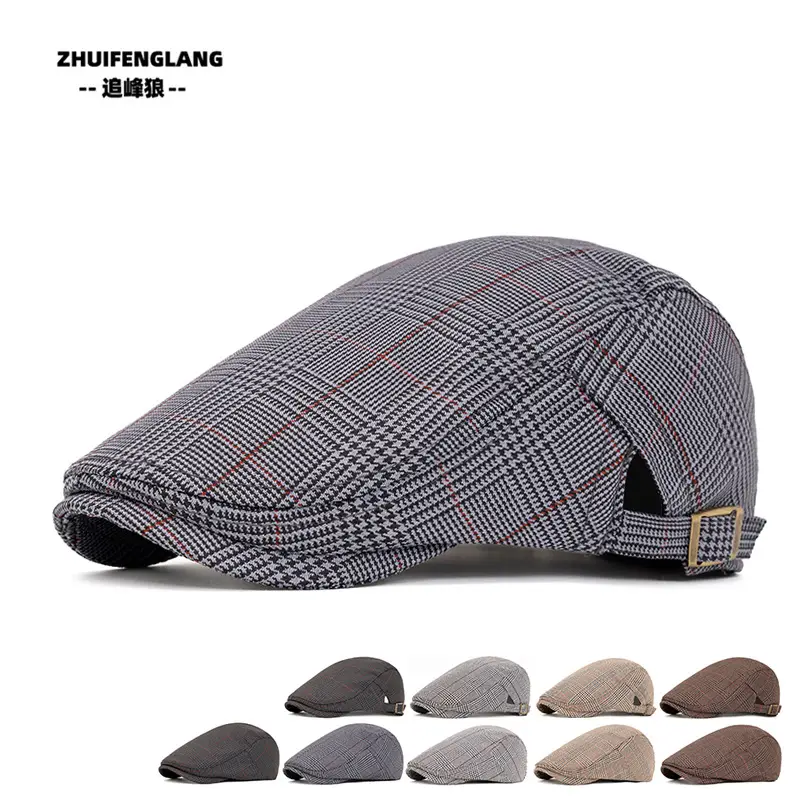 Men's Solid Color Forward Cap Sunscreen Hat — feature 33