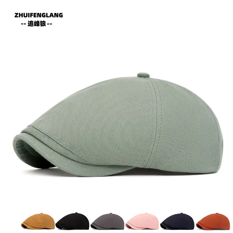 Men's Solid Color Forward Cap Sunscreen Hat — feature 87