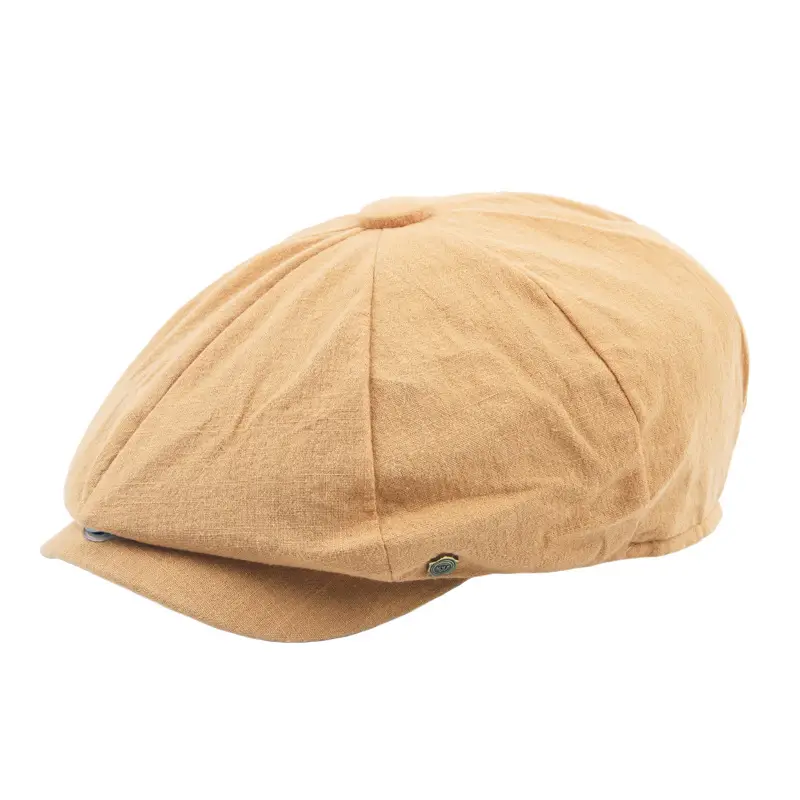 Men's Solid Color Forward Cap Sunscreen Hat - Image 4