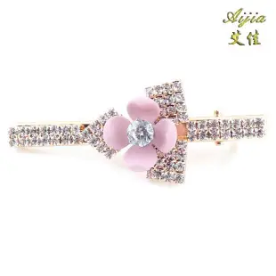 Korean Style Crystal Flower Hair Comb for Women — feature 2
