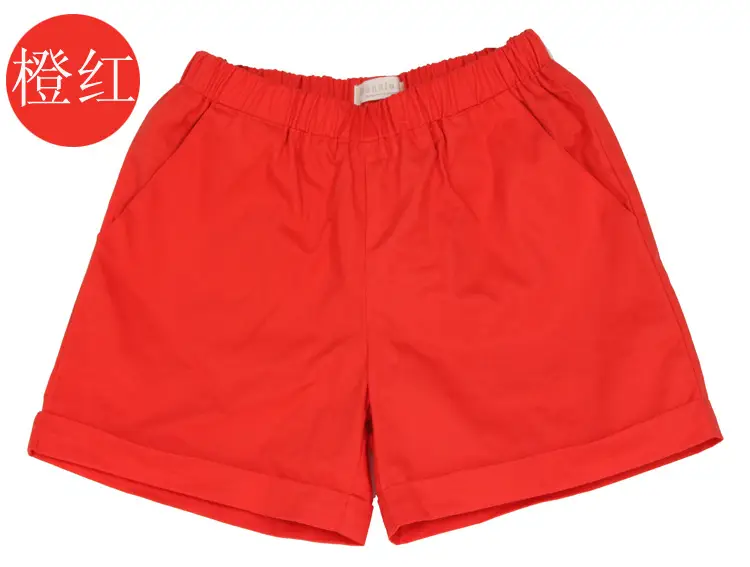 Women's Pink Cotton Shorts Super Hot Summer Loose Casual