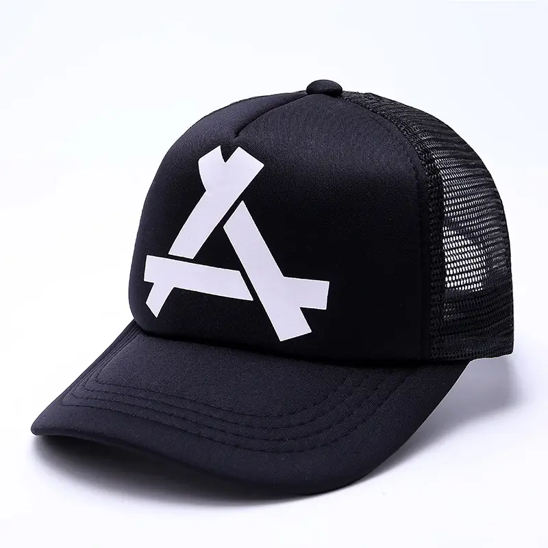 American Street Fashion Letter A Mesh Cap for Men Women Summer Sunscreen - Image 7