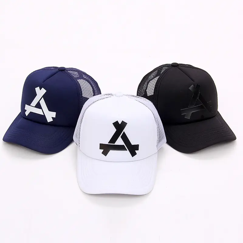 American Street Fashion Letter A Mesh Cap for Men Women Summer Sunscreen - Image 8
