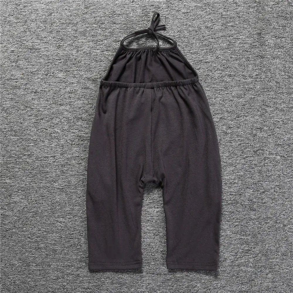 Girls Harem Pants Black Elastic Waist Casual Fit - Image 6