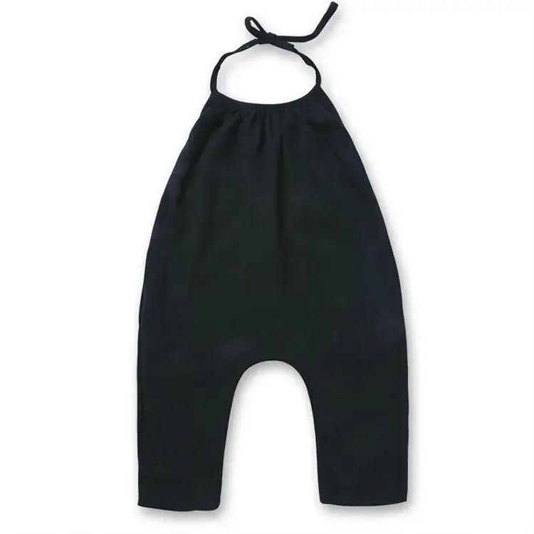 Girls Harem Pants Black Elastic Waist Casual Fit - Image 3
