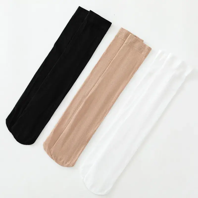 Spring thin kids stockings knee-high preppy style - Image 5