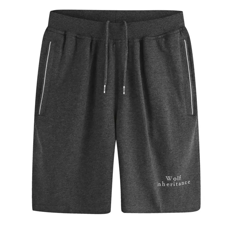Men Navy Blue Pure Cotton Casual Shorts Large - Image 6