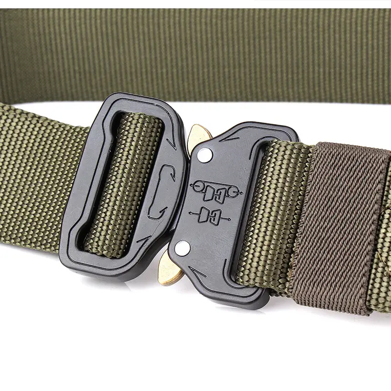 Gold Mesh Safety Belt with Quick Release Buckle - Image 3