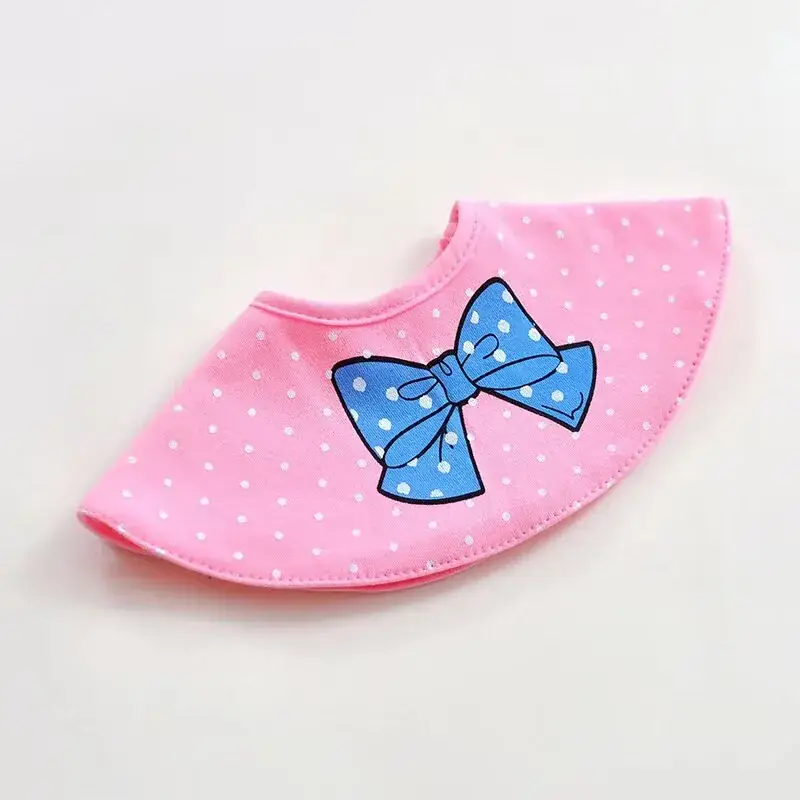 Cotton Floral Baby Bib with 360 Rotation - Image 16