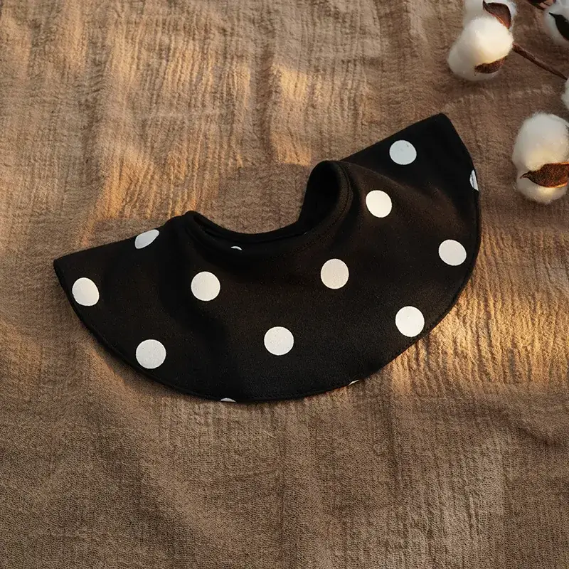Cotton Floral Baby Bib with 360 Rotation - Image 28