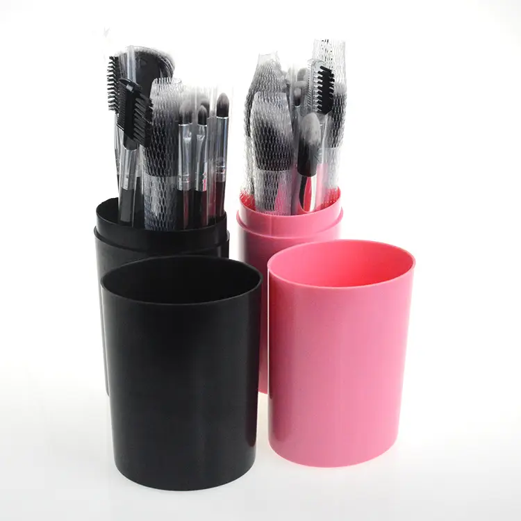 Mai Naiqi 12-Piece Makeup Brush Set Black - Image 7