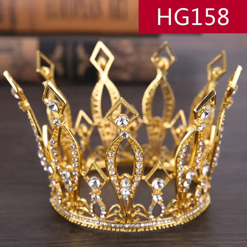 White Rose Crown Tiara for Bridal & Photo Wear