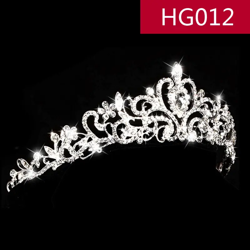 White Rose Crown Tiara for Bridal & Photo Wear