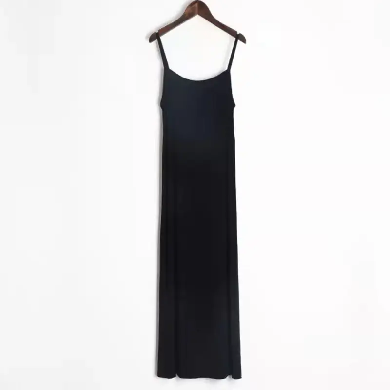Women's Long Grey Base Skirt Ankle Length - Image 2