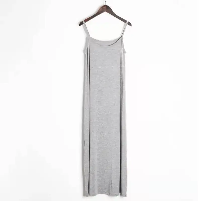 Women's Long Grey Base Skirt Ankle Length - Image 5