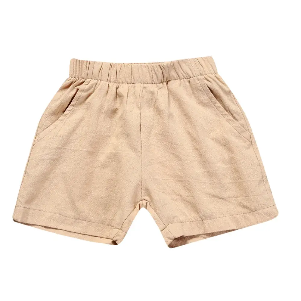 Kids Cotton Shorts Black Casual Summer 2025 - Image 2