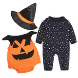Baby Skull Skeleton Hooded Jumpsuit Black White — feature 13