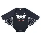 Baby Skull Skeleton Hooded Jumpsuit Black White — feature 23