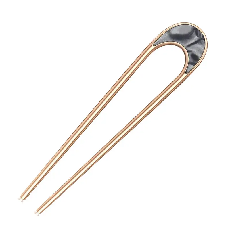 Alloy U-Shaped Hairpin for Women - Image 3